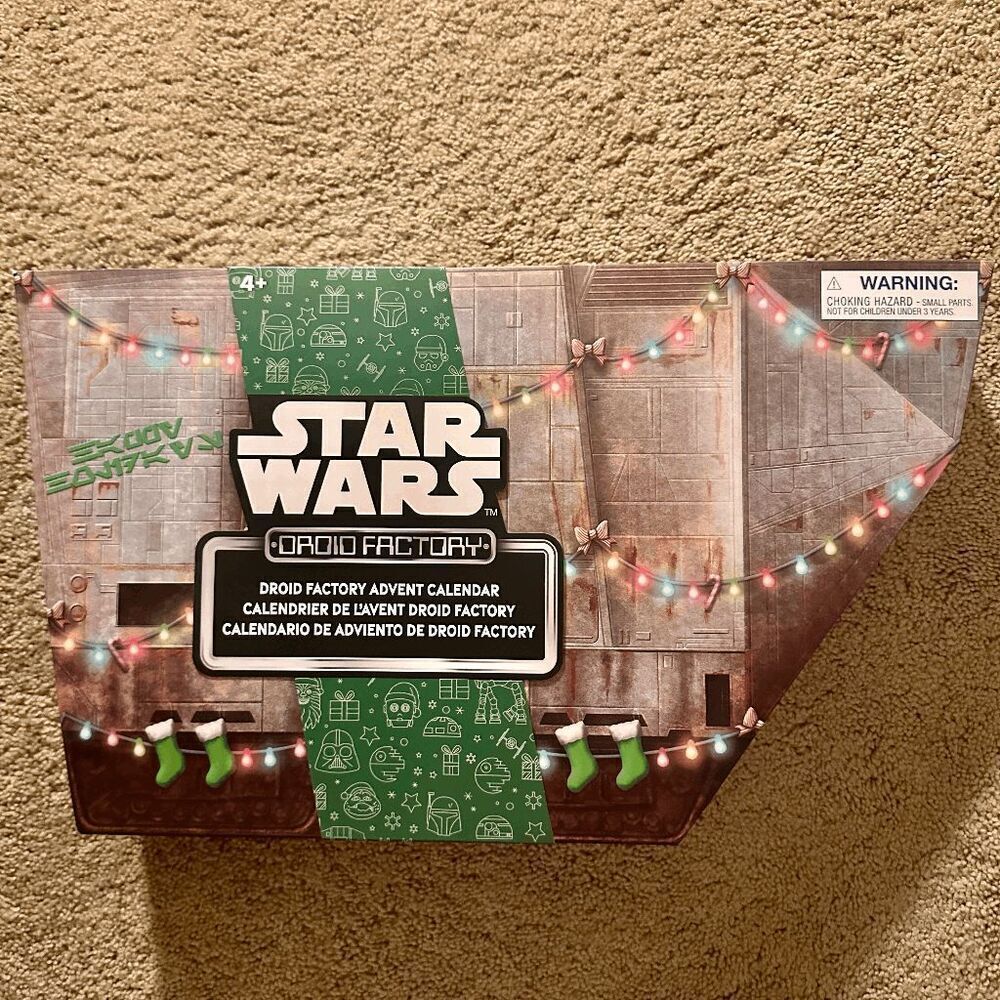 Star Wars Droid Factory Advent Calendar Disney Parks NIB NEW 2024 SHIPS NOW